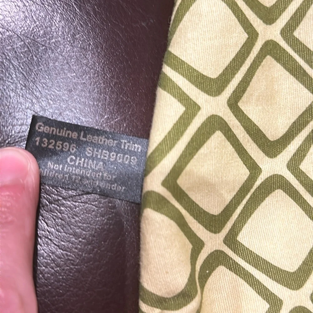 Fossil Cotton & Leather Bag - Picture 16 of 16